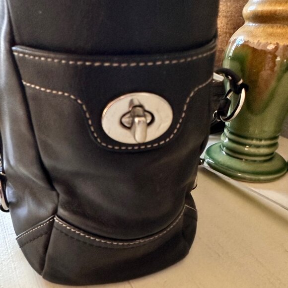 Coach F12343 "Gallery East West" fully zippered Tote Satchel Shoulder Bag-EUC - Picture 6 of 10